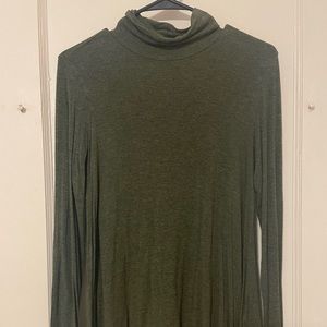 Mock neck shirt